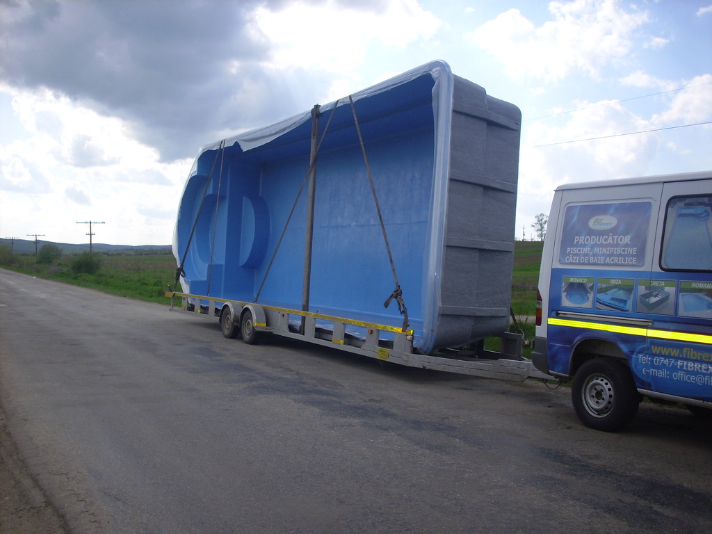 Transport piscine